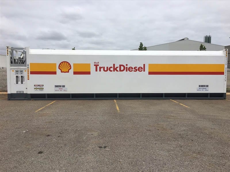 truck diesel fuel tank